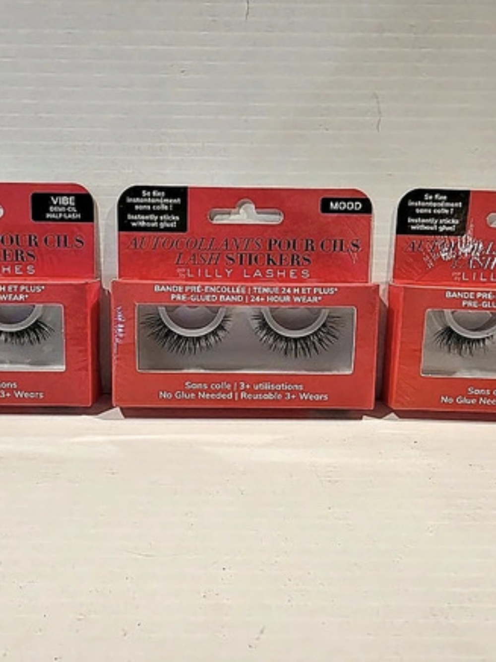 Ardell Wispies false eyelashes 3-pack Black False Eyelashes NWT